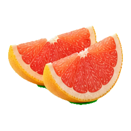 Grapefruit — prepared half