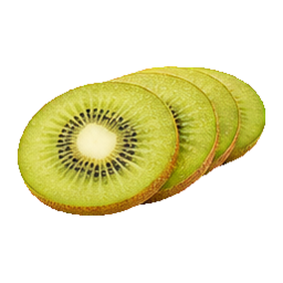 Kiwis — serving detail