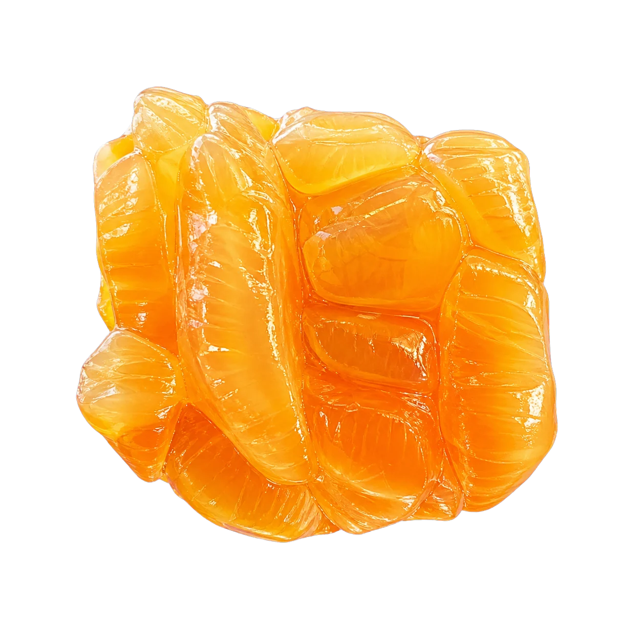 Mandarins natural texture