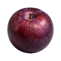 Plums — front character